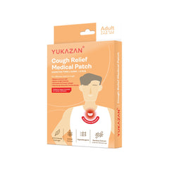 Yukazan Adult Cough Relief Patch (6's) Anti Cough Patch for cough, common cold and sore throat