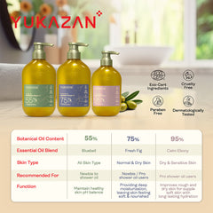 Yukazan 55% Purification Shower Oil (100ml)