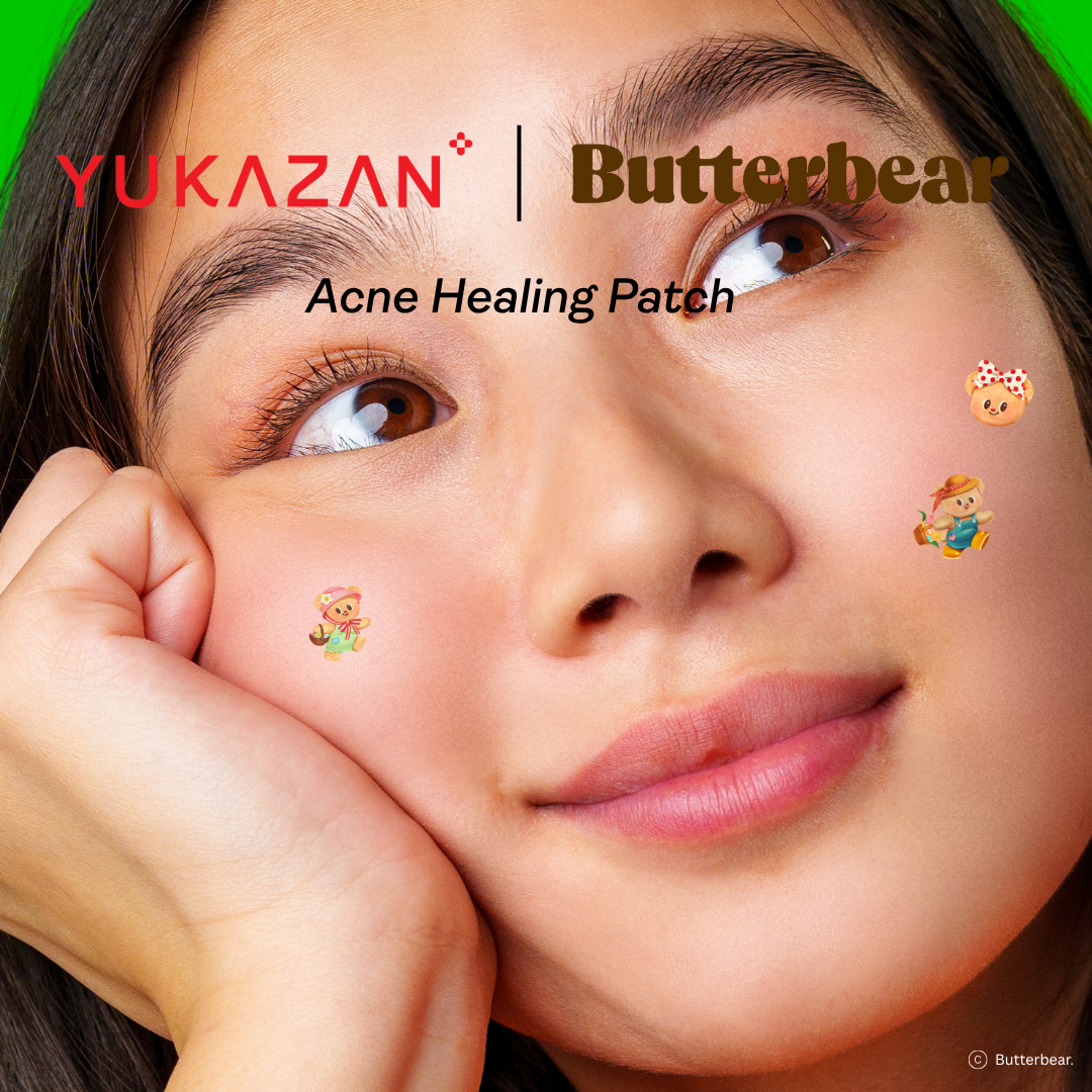【Yukazan x Butterbear】 Hydrocolloid Acne Healing Patch 20's