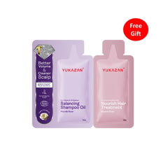 🎁 Yukazan Shampoo Oil Sachet Not For Sale (FOC) (100% off)