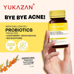 Yukazan Dots Clear 10's Chewable Supplement Reduce Acne / Lighten Scars / Anti Acne / Skin Clarity
