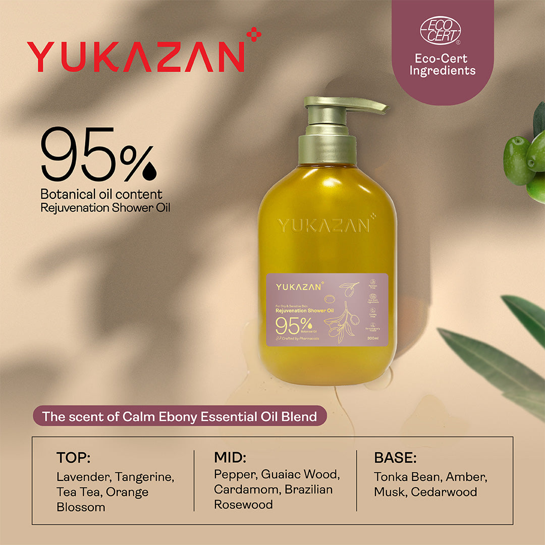 Yukazan 95% Rejuvenation Shower Oil (300ml)