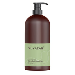 Yukazan Lime Basil Body Wash 850ml Shower Foam / Antibacterial and Alcohol Free / Body Shampoo