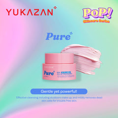 Yukazan POP! Pure Anti Acne Cleansing Balm Make Up Remover 50ml / Remove Waterproof Make Up / Cleanser