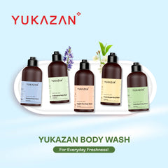 Yukazan Bluebell Body Wash 230ml Shower Foam / Antibacterial and Alcohol Free / Body Shampoo