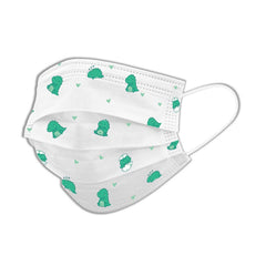 Yukazan Kids 4ply Dino Protective Respirator Face Mask (50 Pcs/Box) - Yukazan Official Store